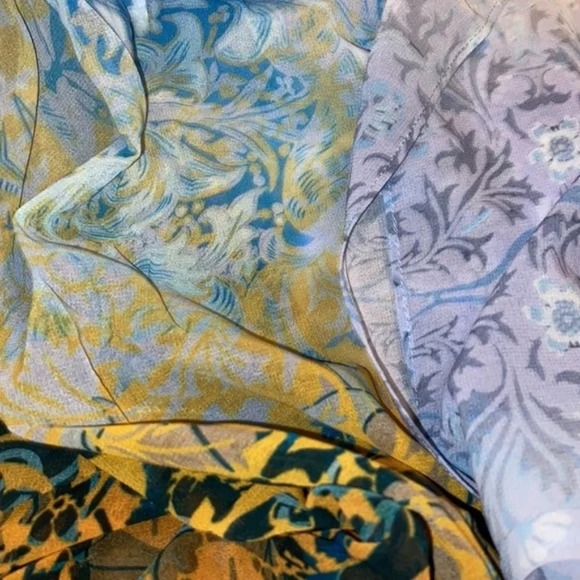 City Chic Shanika Mirror boho Maxi Dress - Sky plus‎ size L 20 - Picture 8 of 11